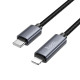 Кабель Hoco X112 Type-C – Lightning с дисплеем (1 м · 27W · 3A) (Black)