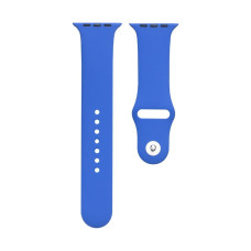 Ремінець для Apple Watch 38/40/41 мм Band Silicone (Royal Blue)