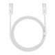 Кабель Baseus Dynamic Series Type-C – Type-C (1 м · 100W · 5A) (CALD000202) (White)