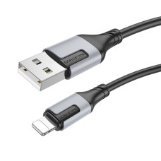Кабель Borofone BX101 Creator USB-A – Lightning (1 м · 12W · 2.4A) (Black)