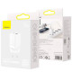 Сетевое зарядное устройство Baseus Super Si Pro USB-A+USB-C (30W · 3A) (CCSUPP-E02) (White)