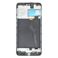 Дисплей для Samsung A105 Galaxy A10 (2019) з тачскріном в рамці (Black)