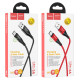 Кабель Hoco U93 Shadow USB-A – Type-C (1.2 м · 15W · 3A) (Black)