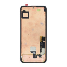 Дисплей для Google Pixel 8 Pro з тачскріном в рамці зі сканером відбитка пальця (Black) (Original Refurbished)
