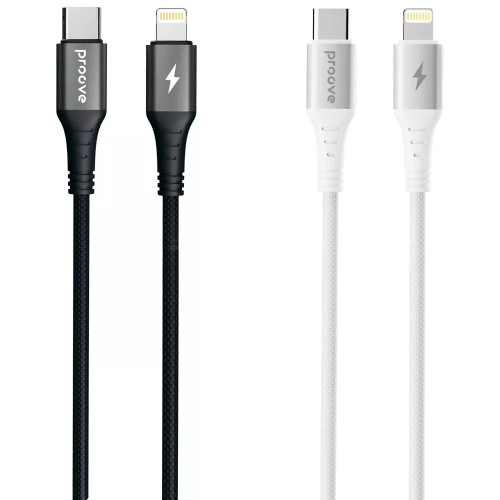 Кабель Proove WireX Type-C – Lightning (1 м · 27W · 3A) (Black)
