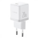 Мережевий зарядний пристрій Baseus Palm Fast Charger USB-C (20W · 3A) (P10111602213-00) (White)