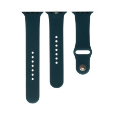 Ремешок для Apple Watch 42/44/45/49 мм Band Silicone, 2 шт (Blue Cobalt)