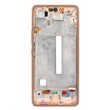 Дисплей для Samsung A536 Galaxy A53 (5G) (2022) з тачскріном в рамці (Peach) (Original)