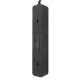 Сетевой фильтр Proove Power Socket P-03 на 3 розетки (4xUSB-A+2xUSB-C · 2 м) (Black)