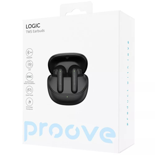 Наушники Bluetooth Proove Logic TWS (Pearl Gray)