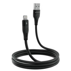 Кабель Proove Soft Silicone USB-A – Lightning (1 м · 12W · 2.4A) (Black)