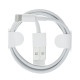 Кабель USB-A – Lightning (NO LOGO) (1 м · 12W · 2.4A) (White)