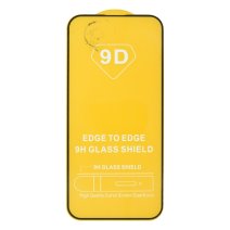 Защитное стекло в тех упаковке для Apple iPhone 15 Pro Max (Full Glue) (0.3 мм, 2.5D) (Black)