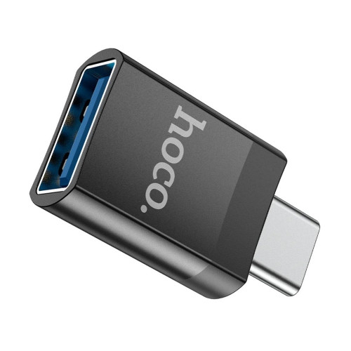 Переходник Hoco UA17 Type-C – USB-A (Black)