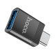 Переходник Hoco UA17 Type-C – USB-A (Black)
