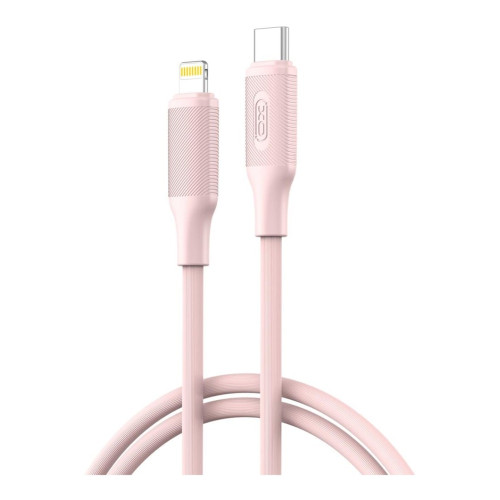Кабель XO Q265A Type-C – Lightning (30шт) (1 м · 27W · 3A) (Rainbow)