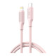 Кабель XO Q265A Type-C – Lightning (30шт) (1 м · 27W · 3A) (Rainbow)
