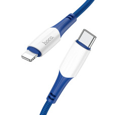 Кабель Hoco X70 Type-C – Lightning (1 м · 20W · 2.4A) (Blue)