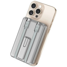 Повербанк WIWU Wi-P056 Magnetic 22.5W+PD20W (10000 mAh) (Silver)