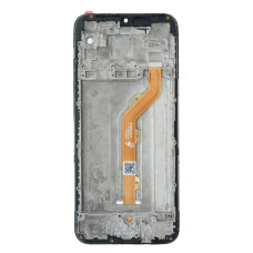 Дисплей для Tecno Spark 4 Lite с тачскрином в рамке (Black)