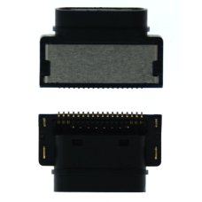 Разъем зарядки для HTC U11 life 26 pin (4 креплений) (контакты посередине) (Type-C) (Original)