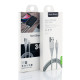 Кабель Koni Strong KS-64m USB-A – Micro-USB (1 м · 15W · 3A) (White)