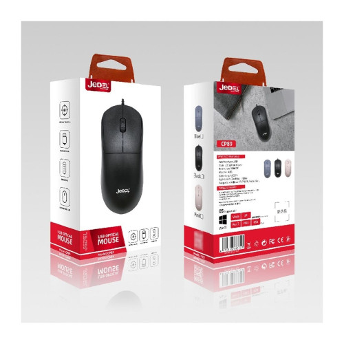 Мишка дротова Jedel CP89 (Black)