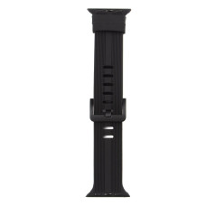 Ремінець для Apple Watch 38/40/41 мм Band Silicone Shine (Black)