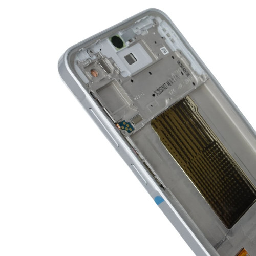 Дисплей для Samsung A366 Galaxy A36 (5G) (2025) з тачскріном в рамці (White) (Original)