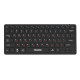 Клавіатура бездротова Maxxter KBW-C01B з українською розкладкою (Black)