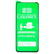 Защитная пленка Ceramic для Xiaomi Redmi Note 9 (Full Glue) (Black)