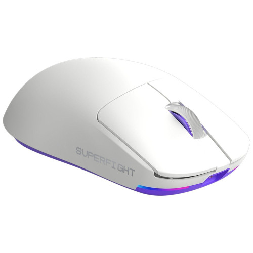 Мышка проводная игровая Proove Gaming Superfight Wired (White/Purple)