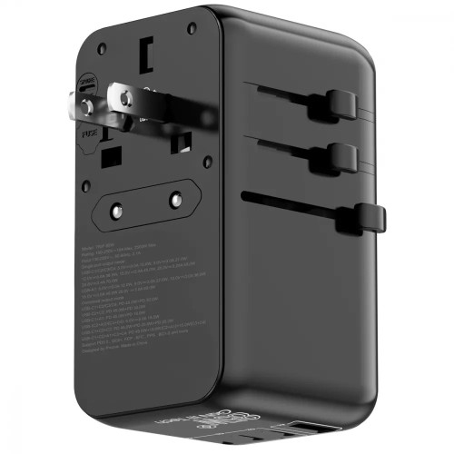 Сетевое зарядное устройство универсальный Proove Trip USB-A+3xUSB-C (85W · 3A) (Black)