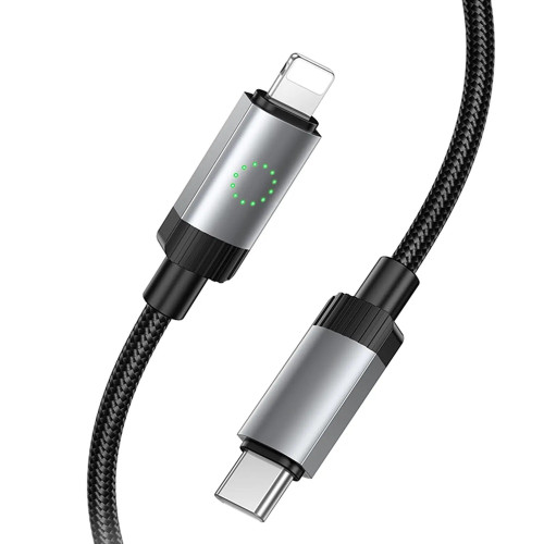 Кабель Hoco X117 Star Type-C – Lightning (1 м · 27W · 3A) (Black)