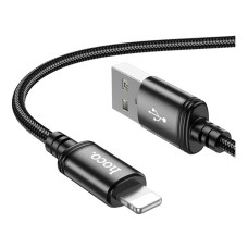 Кабель Hoco X89 USB-A – Lightning (2 м · 12W · 2.4A) (Black)