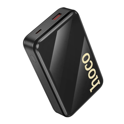 Повербанк Hoco Q37A 22.5W+PD20W з кабелем C та L (20000 mAh) (Black)