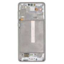 Дисплей для Samsung A736 Galaxy A73 (5G) (2022) з тачскріном в рамці (White) (Original)