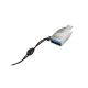 Переходник Hoco UA10 Micro-USB – USB-A 3.0 (Silver)