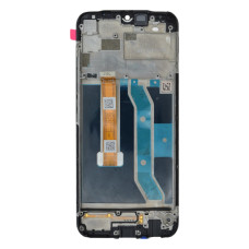 Дисплей для Realme C25 с тачскрином в рамке (Black)