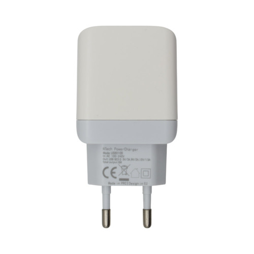 Сетевое зарядное устройство EuroTech USB-A (18W · 3A) (OEM) (Silver)