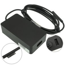 Блок питания для ноутбука Microsoft 15V 4A 65W 6Pin L-type Rectangular (Black)