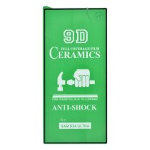 Захисна плівка Ceramic для Samsung S928 Galaxy S24 Ultra (Full Glue) (Black)