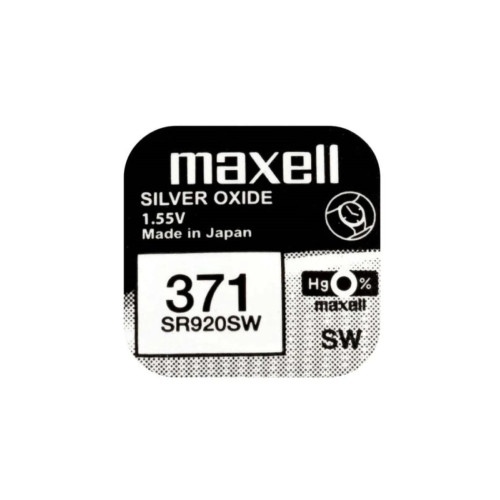 Батарейка Maxell SR920SW 371 (1 шт)