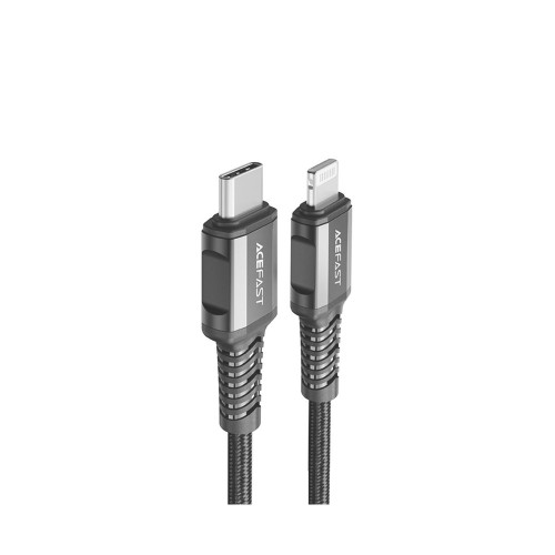 Кабель Acefast C1-01 Type-C – Lightning (1.2 м · 30W · 3A) (Black)