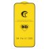 Захисне скло CT 9D для Apple iPhone 12 Pro (Full Glue) (Black)