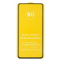 Защитное стекло в тех упаковке для Samsung A805 Galaxy A80 (2019) (Full Glue) (0.3 мм, 2.5D) (Black)