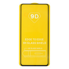 Защитное стекло в тех упаковке для Samsung A805 Galaxy A80 (2019) (Full Glue) (0.3 мм, 2.5D) (Black)