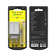 Сетевое зарядное устройство Borofone BA21A USB-A (18W · 3A) с кабелем USB-A – Type-C (White)