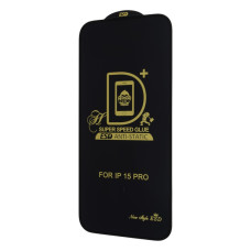 Защитное стекло PRIME для Apple iPhone 15 Pro (Full Glue) (0.3 мм, 2.5D) (Black)