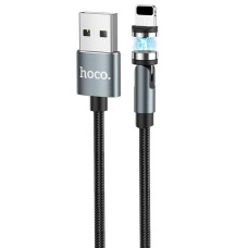 Кабель Hoco U94 Universal Rotating USB-A – Lightning (1.2 м · 12W · 2.4A) (Black)